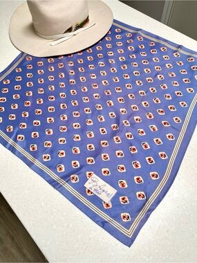 Made In Paris boho vintage silk w Mediterranean costal equestrian vibe